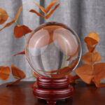 130mm crystal ball with stand