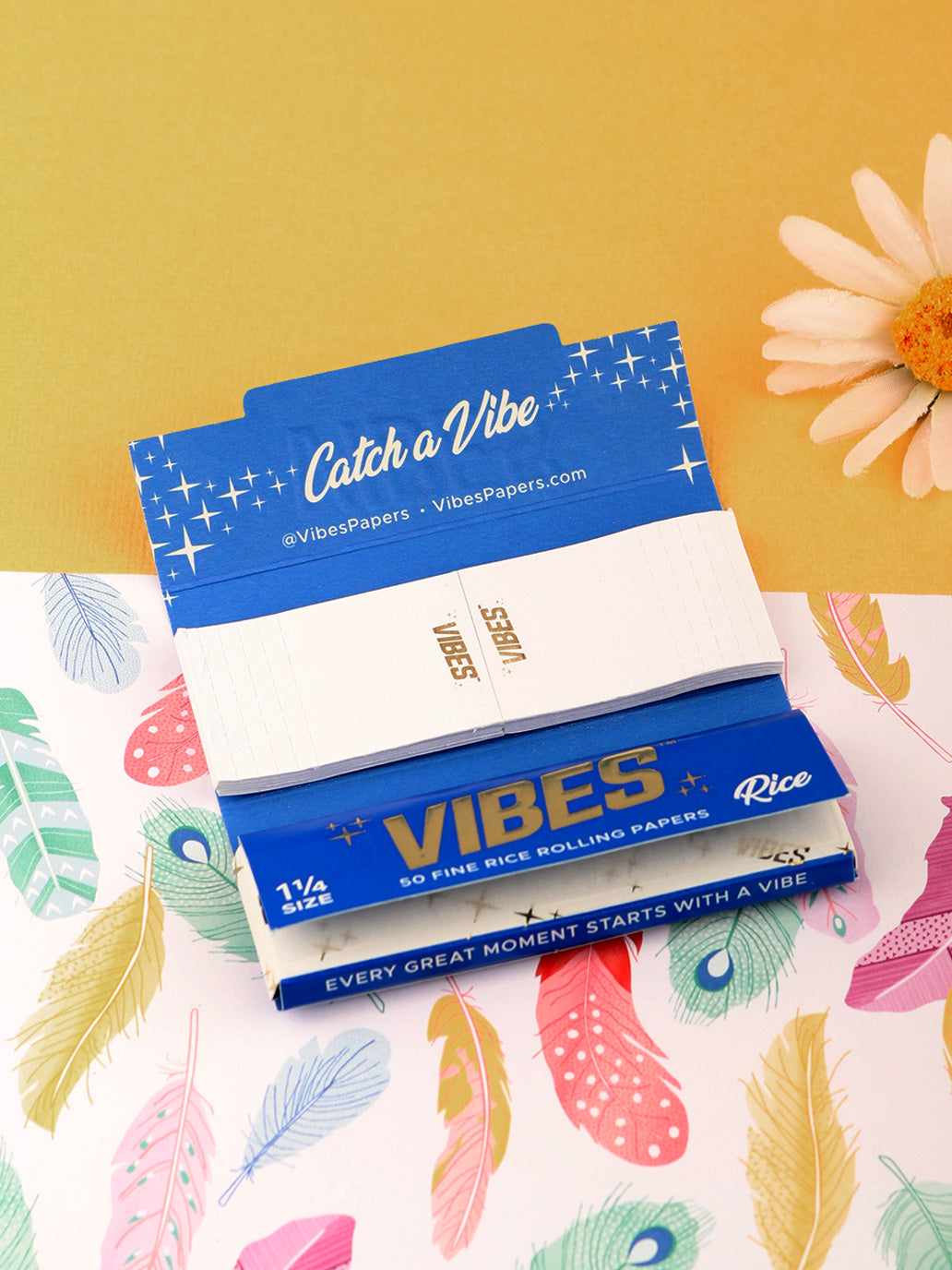 4_with_Tips_Rice-Image_1.jpg Vibes Papers 1 1/4 with Tips - Image 1