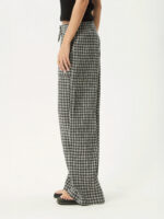 Asta - Seersucker Wide Leg Pant - Image 3
