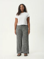 Asta - Seersucker Wide Leg Pant - Image 5