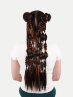 Synthetic Pre-Braided Festival Hair