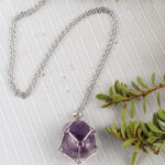 Crystal Cage Necklace