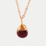 Drop Shape Gem Pendant