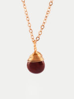 Drop Shape Gem Pendant