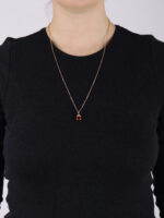 Drop Shape Gem Pendant - Image 2