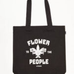 Flower - Organic Hemp Tote Bag