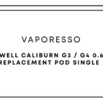 Uwell Caliburn G3 / G4 0.6 Replacement Pod Single