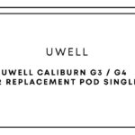 Uwell Caliburn G3 / G4 1.2 Replacement Pod Single
