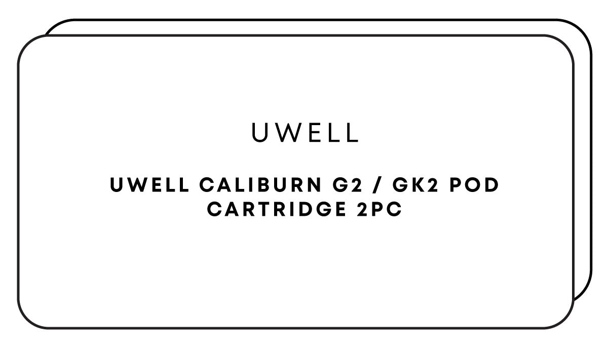 GK2_Pod_Cartridge_2pc_One_Colour-Image_1.jpg Uwell Caliburn G2/GK2 Pod Cartridge 2pc - Image 1