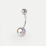 Gem Navel Barbell 14G