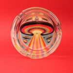 Glass Ashtray 8.5cm