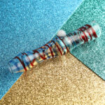 Glass Cig Holder w- Roll Stop