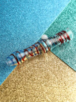 Glass Cig Holder w- Roll Stop