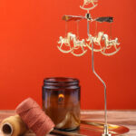 Gold Candle Carousel