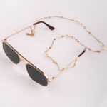 Gold Pearl Glasses Chain