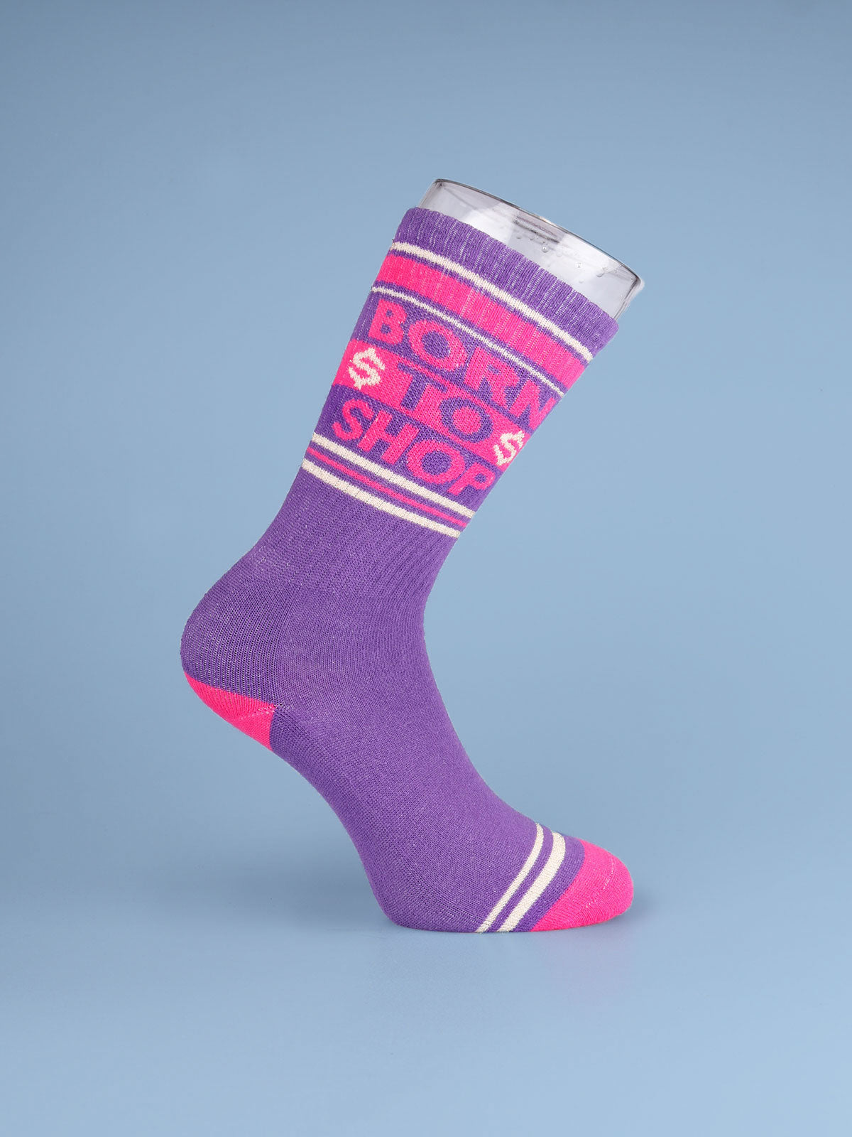 Gym Socks Ribbed - BORN TO SHOP - Image 1