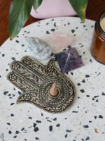 Hamsa Hand Incense Holder Silver