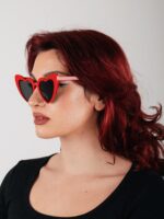 Heart Cateye Sunglasses - Image 2