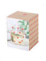 Heart Print Stemless Glass - Image 3