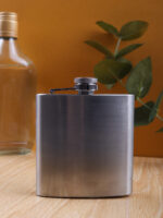 Hip Flask Stainless Steel 6 OZ