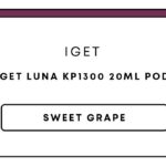IGET Luna KP13000 20mL Pod