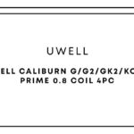 Uwell Caliburn G/G2/GK2/Koko Prime 0.8 Coil 4pc