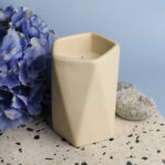 Monochrome Candle Cream Caramel 5.6 OZ