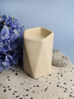 Monochrome Candle Cream Caramel 5.6 OZ