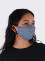 NZ MADE Linen Face Mask - Image 3
