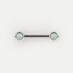 Opal Nipple Barbell 14G