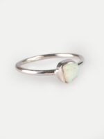 Opal Sterling Silver Ring - Image 3