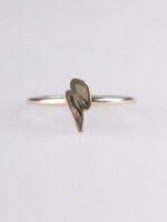 Paua Bolt Sterling Silver Ring - Image 2