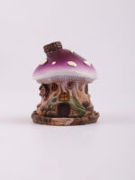 Purple Mushroom Incense Cone Holder - Image 2