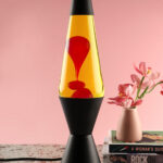 Liquid Lamp Black / Yellow / Red