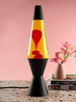 Liquid Lamp Black / Yellow / Red