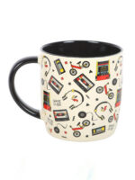 Retro 80s Print Rounded Ceramic Mug - Image 3