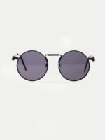 Round Steampunk Metal Sunglasses