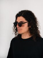 Round Steampunk Metal Sunglasses - Image 2