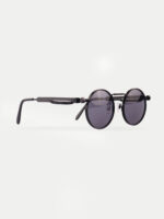 Round Steampunk Metal Sunglasses - Image 3
