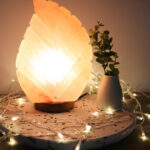 Salt Lamp Leaf Shape