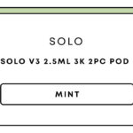 Solo V3 2.5mL 3k 2pc Pod