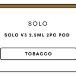 Solo V3 2.5mL 3k 2pc Pod