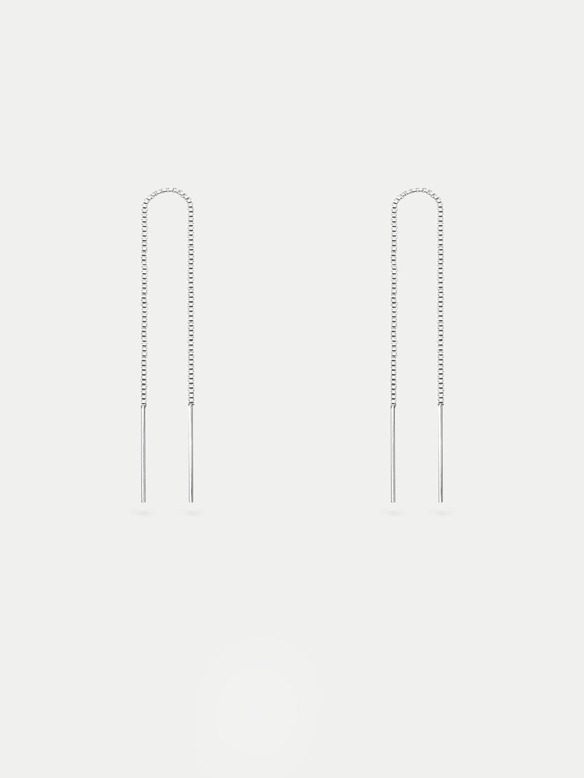 Sterling_Silver_Thread_Through_Drop_Earring_Silver-Image_1.jpg Sterling Silver Thread Through Drop Earring - Image 1