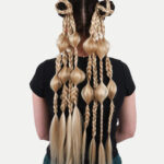 Synthetic Pre-Braided Festival Hair