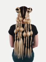 Synthetic Pre-Braided Festival Hair