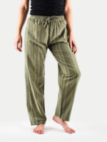 Unisex Cotton Straight Leg Pants