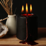 Vampire Tears Pillar Candle 7.5 cm