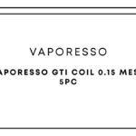 Vaporesso GTi Coil 0.15 Mesh 5pc