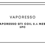 Vaporesso GTi Coil 0.4 Mesh 5pc