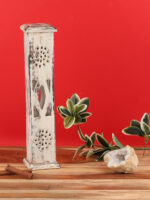 White Wash Incense Tower 12